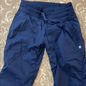 Lululemon LINED navy joggers